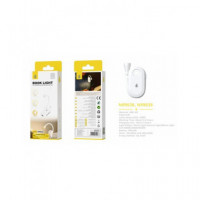 ONE PLUS Mini Lampara de Libro  NR9636 con Pinza 3 Modos Blanca