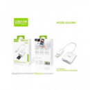 GREEN LYCA Lector Tarjeta Micro SD/SD con Conector Lightning GL69384
