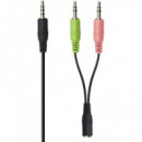 TRUST Auricular de Casco Con Microfono Para PC  Con Cable Jack 3.5mm 1.8Mtrs Negro 24659-02