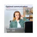 TRUST Auricular de Casco Con Microfono Para PC AYDA Con Cable Jack 3.5mm 1.8Mtrs Negro 25087