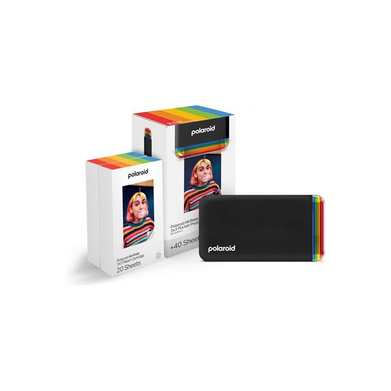 POLAROID Impresora HI PRINT GEN2 2x3 Pocket Negro 230 Con 40 Hojas