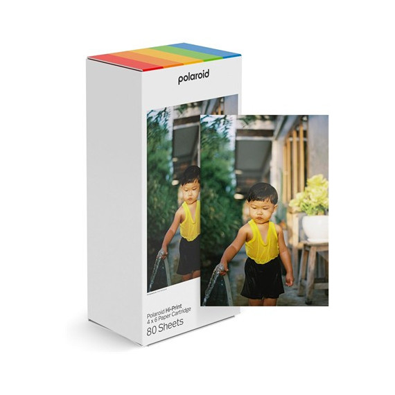 POLAROID Cartucho Papel Hi Print 4x6 80 Hojas