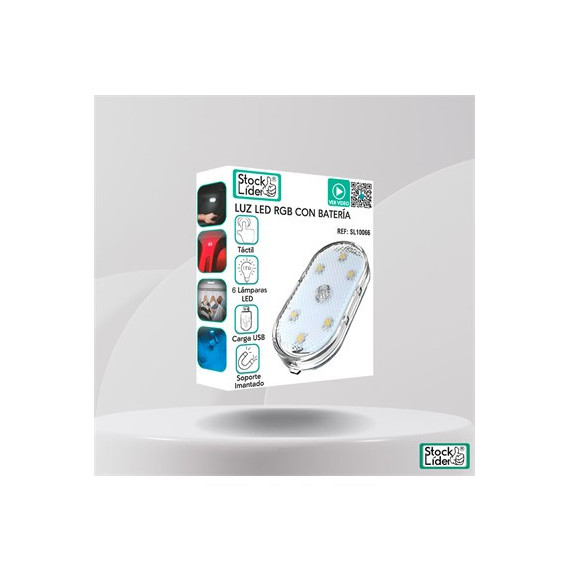 STOCK LIDER Luz Led RGV COn Bateria SL10066