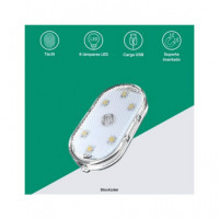 STOCK LIDER Luz Led RGV COn Bateria SL10066