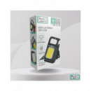 STOCK LIDER Linterna Led Recargable Con Mosqueton SL10100