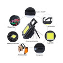 STOCK LIDER Linterna Led Recargable Con Mosqueton SL10100