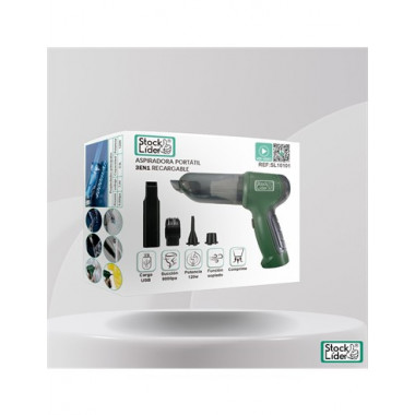 STOCK LIDER Aspiradora Portatil Recargable 3 En 1 SL10101
