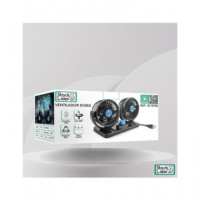 STOCK LIDER Ventilador Doble Con COnector Usb SL10150