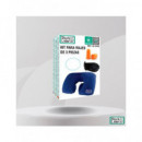 STOCK LIDER Kit Para Viajes 3 En 1 Con Almohada Hinchable/Antifaz y Tapones SL10191