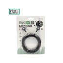 STOCK LIDER Auricular Mini Jack 3.5mm 5 mtrs Para TV SL10444