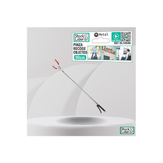 STOCK LIDER Pinza Recoge Objetos Metal SL10548