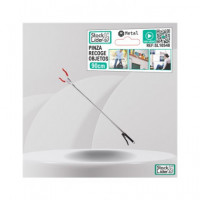 STOCK LIDER Pinza Recoge Objetos Metal SL10548