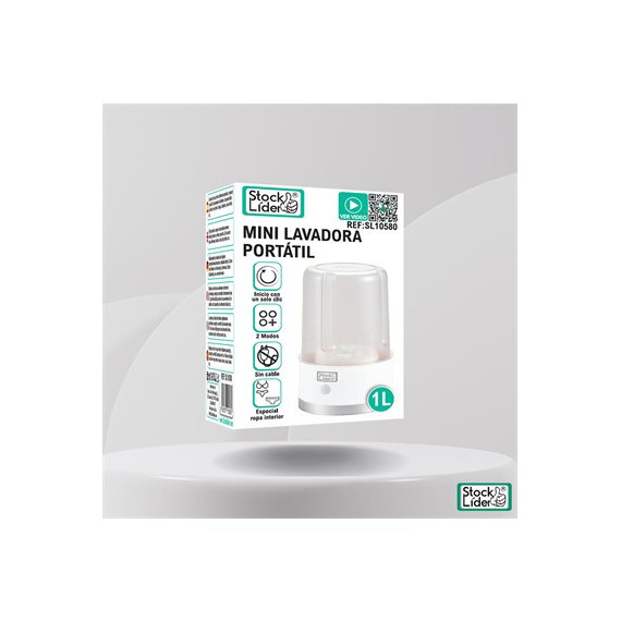 STOCK LIDER Mini Lavadora Portatil Recargable SL10580