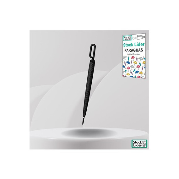 STOCK LIDER Paraguas Largo Con Abrazadera SL10646