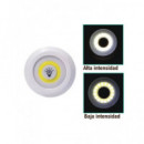 STOCK LIDER Pack 3 Lamparas Led COB+Mando A Pilas SL10775