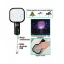STOCK LIDER Mini Raqueta Para Mosquitos Recargable SL10870