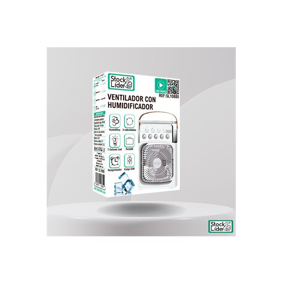 STOCK LIDER Ventilador Con Humidificador SL10880