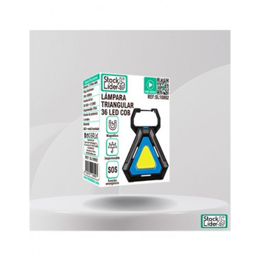 STOCK LIDER Luz Led Triangular Con Gancho SL1082