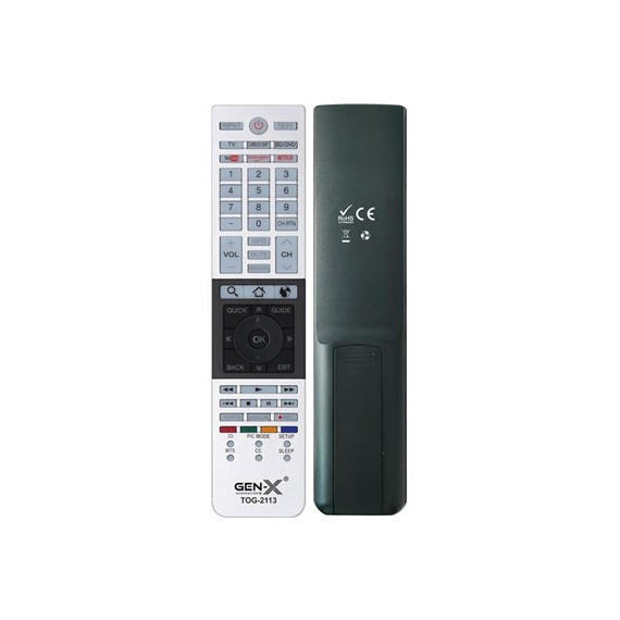 GEN-X Mando Universal Para Televisor TOSHIBA TOG-2113