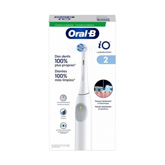 Braun ORAL-B Cepillo Dental Electrico Io 2 Laboratory Blanco