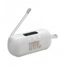 JBL Altavoz Bluetooth TURNER 3 Blanco Radio FM DAB+ 15H