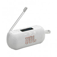 JBL Altavoz BLUETOOTH Turner 3 Blanco Radio Fm Dab+ 15H