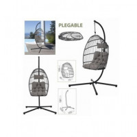 URBAN LIVING 00021 Balancin Plegable 103X103X197CM