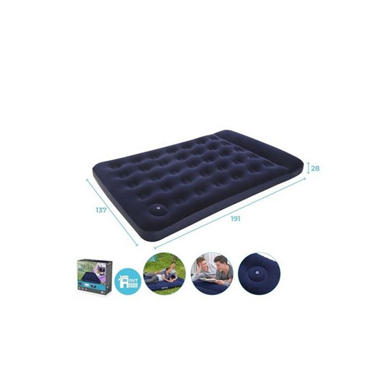 BESTWAY 67225 Colchon Camping 191X137X28 2 Plazas