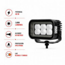 FARO LED RECTANGULAR 4.2” LARGO ALCANCE FARGO TOOLS 42W 9-32V