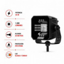 FARO LED CUADRADO 3” LARGO ALCANCE FARGO TOOLS 23W 9-32V
