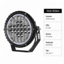 FARO LED REDONDO 7" LARGO ALCANCE FARGO TOOLS 60W 6.000 LUMENS