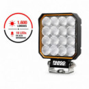 FARO LED CUADRADO 4" LARGO ALCANCE FARGO TOOLS 1.600 LUMENS 20W