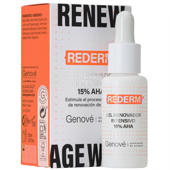 REDERM GEL RENOVADOR INTENSIVO 15% AHA 30ML