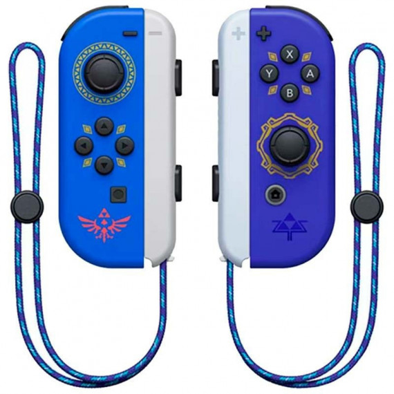 Generico Nintendo Gamepad Switch Joy-con Azul/purpura Sword