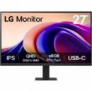 LG MONITOR 27 27U631A-B QHD NEGRO HDMI/ 5MS / VESA