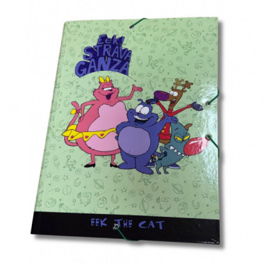 CARPETA DE GOMAS FOLIO ESCOLAR STRAVAGANZA