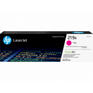T&oacute;ner HP 219A Magenta Original LaserJet Pro 3202dw 3302fdn 3202dn (W2193A)