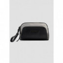 Bolso Pouch ANTONY MORATO en Nailon y Piel Sintética de Doble Color