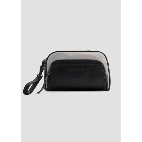 Bolso Pouch ANTONY MORATO en Nailon y Piel Sintética de Doble Color