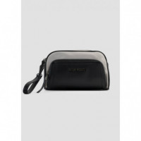 Bolso Pouch ANTONY MORATO en Nailon y Piel Sintética de Doble Color