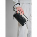 Bolso Pouch ANTONY MORATO en Nailon y Piel Sintética de Doble Color