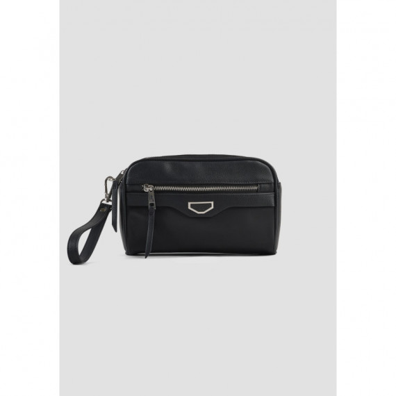 Bolso pouch de nailon y piel sintética de Antony Morato