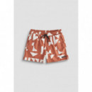 Bañador Regular Fit de Tejido con Estampado Geométrico de ANTONY MORATO
