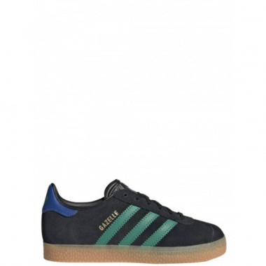 ADIDAS ORIGINALS - Gazelle C - Cblack Eqtgrn Royblu - KI7134/CBLACK Eqtgrn Royblu