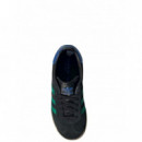 ADIDAS ORIGINALS - Gazelle C - Cblack Eqtgrn Royblu - KI7134/CBLACK Eqtgrn Royblu