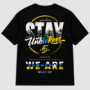 Stay Unbroken Tee Oversize | V Aniversario  UNBROKEN FITNESS SHOP