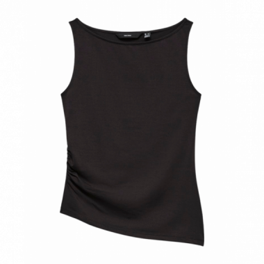 Camisetas Mujer Camiseta VERO MODA Kira Boat Neck Black