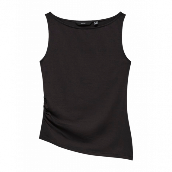 Camisetas Mujer Camiseta VERO MODA Kira Boat Neck Black