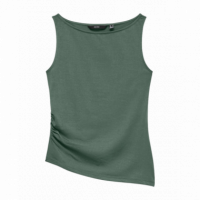 Camisetas Mujer Camiseta VERO MODA Kira Boat Neck Laurel Wreath