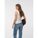 Camisetas Mujer Camiseta VERO MODA Kira Boat Neck Snow White